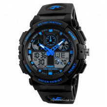 skmei 1270 factory price 50m water resistant stopwatch double time elegant digital watch
